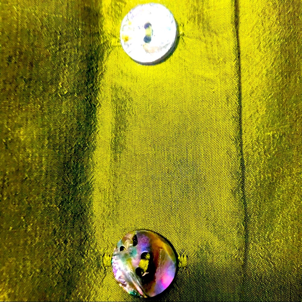 Button Down Silk Jacket - image 4